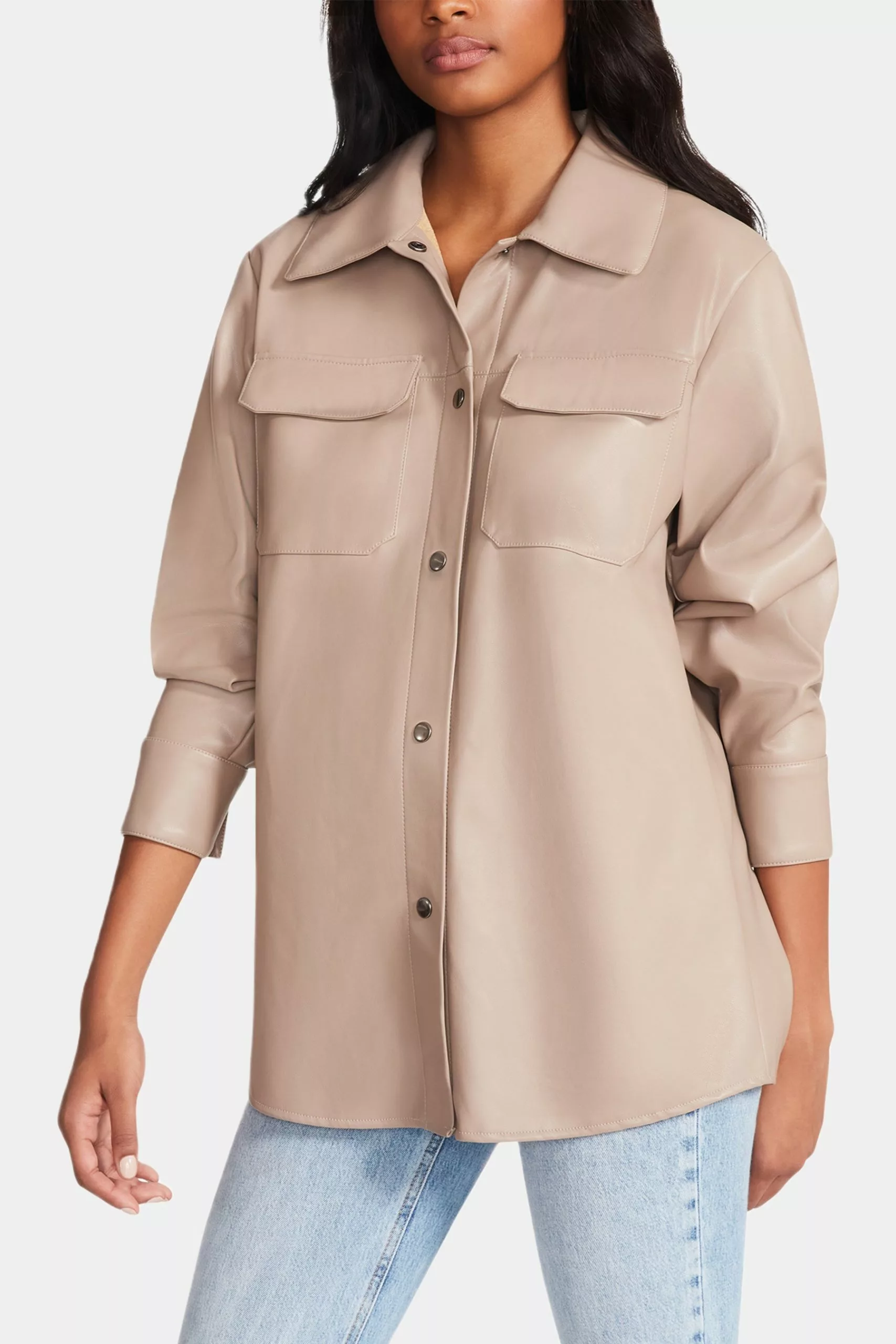 Steve Madden Faux Good Measure Shacket - Image 3