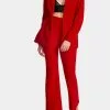 Steve Madden Fit And Flare Velvet Pant