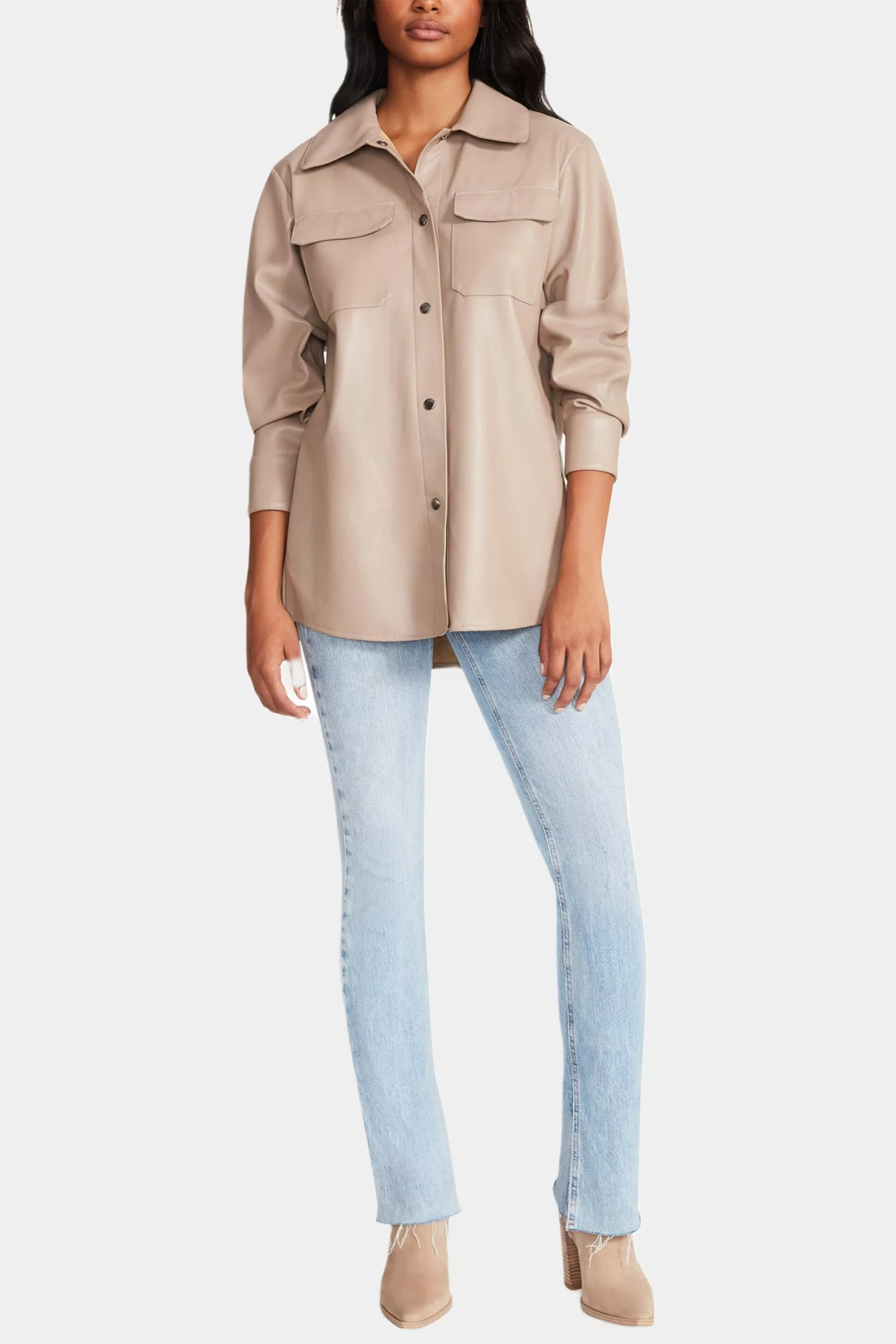 Steve Madden Faux Good Measure Shacket - Image 4