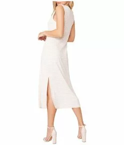 Steve Madden French Toast Striped French Terry Dress