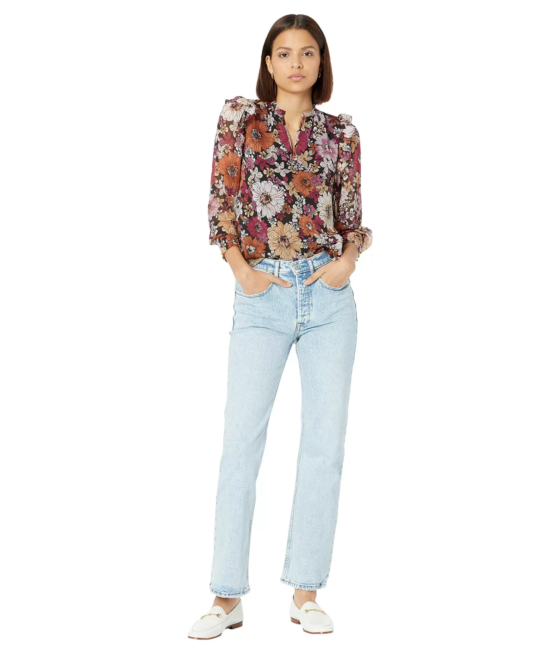 Steve Madden Floral Me Not Top - Image 4