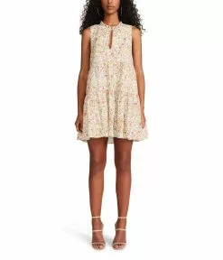Steve Madden Frill And Florals Dress