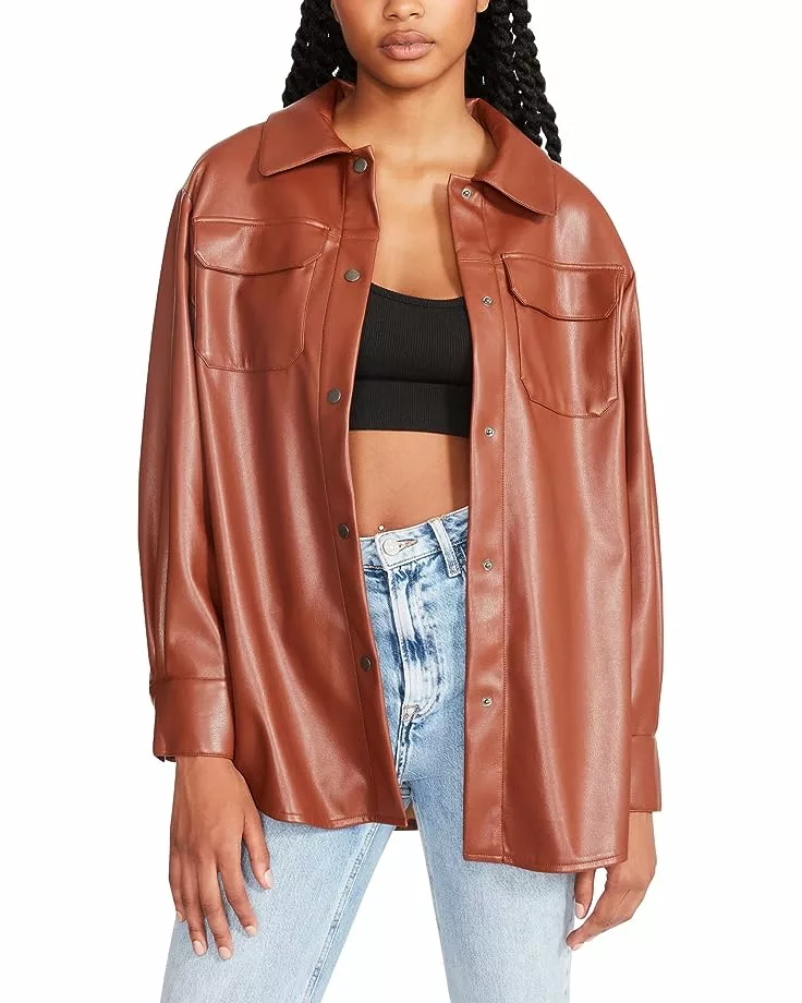 Steve Madden Faux Good Measure Shacket