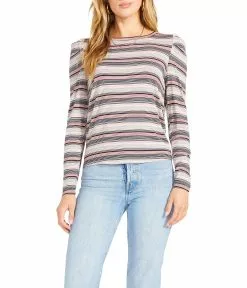 Steve Madden Wind Drifter Top - Stripe Top