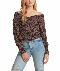 Steve Madden Annabelle Floral Top