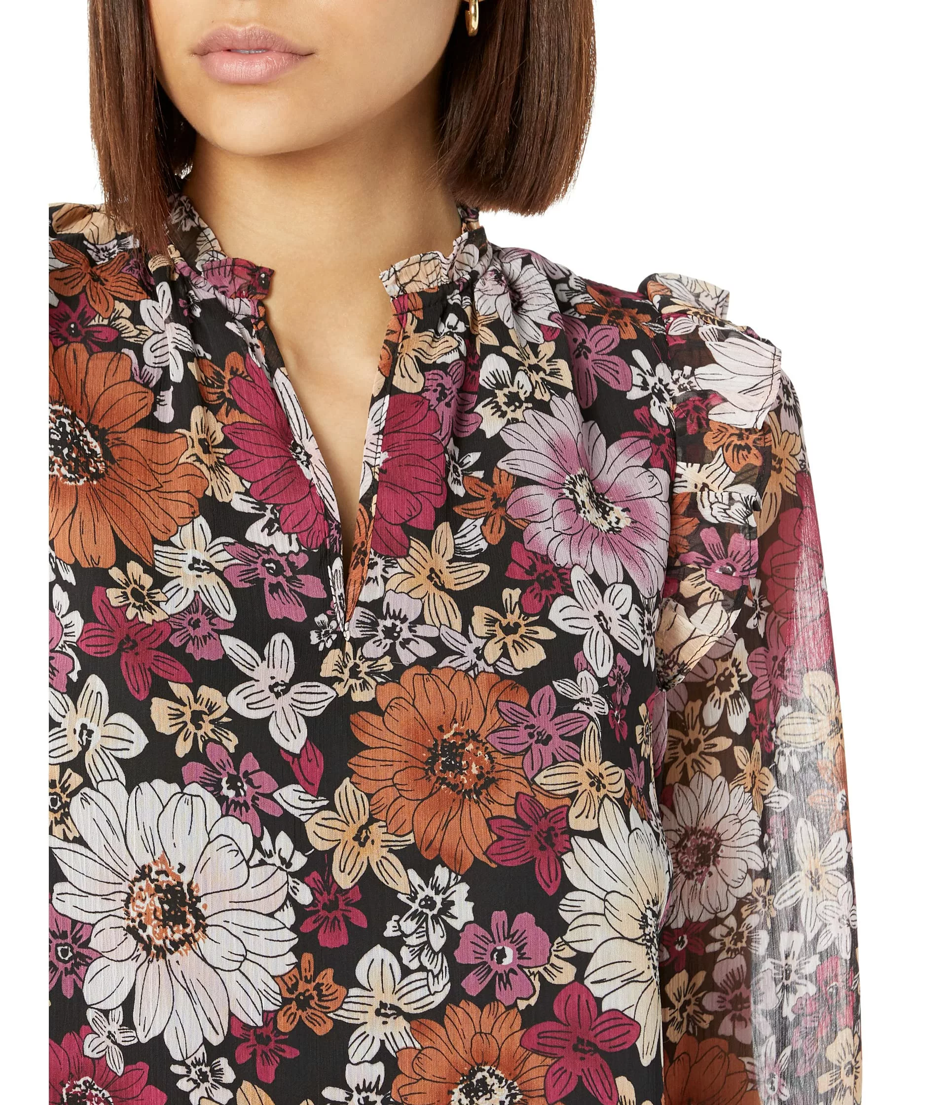 Steve Madden Floral Me Not Top - Image 3