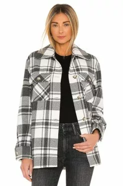 Steve Madden Busy Season Jacket Ivory