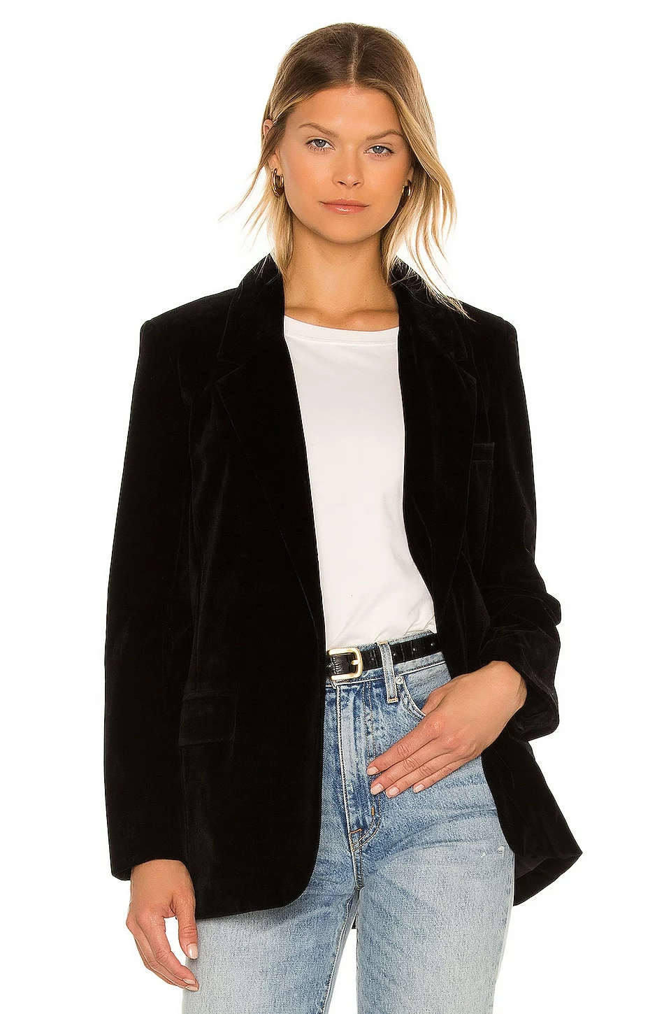 Steve Madden Crush A Lot Blazer Black