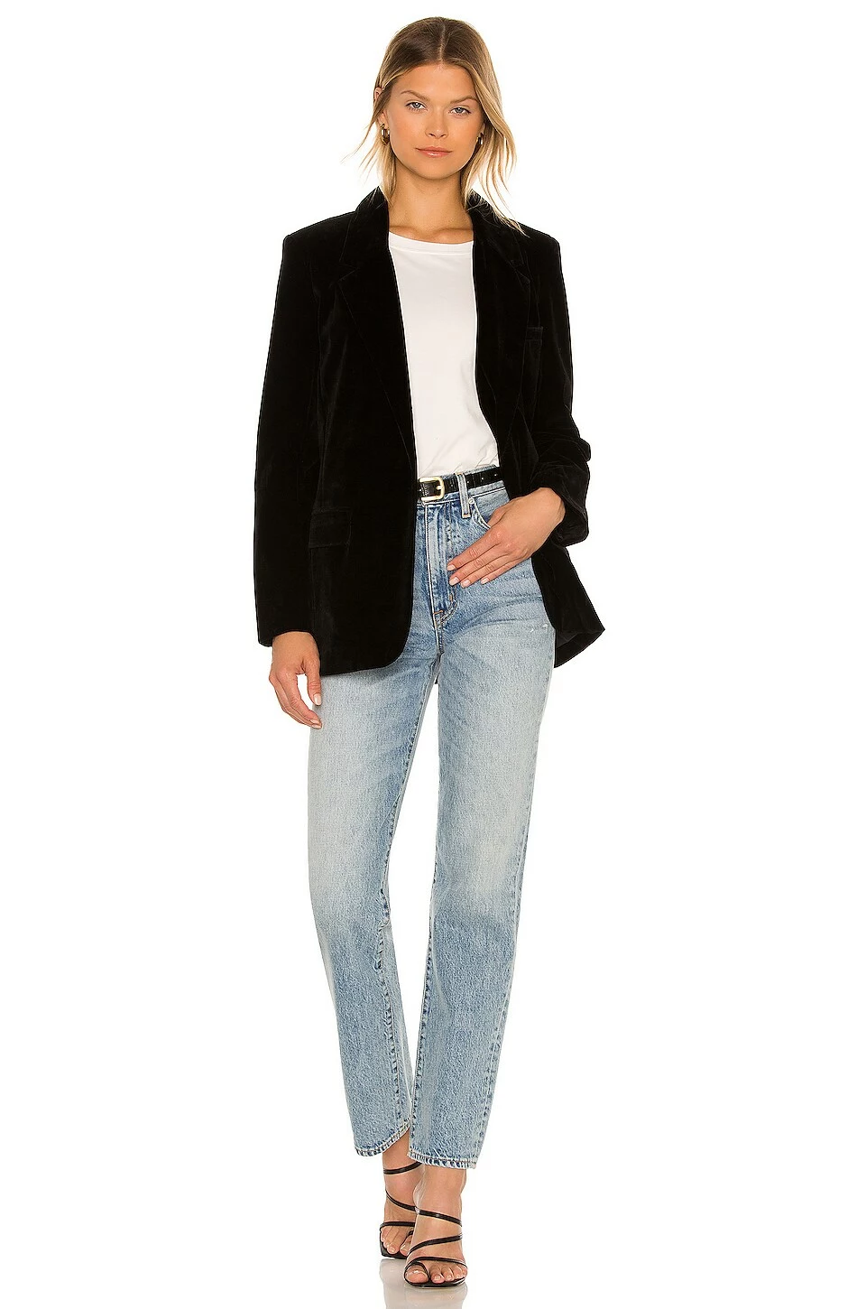 Steve Madden Crush A Lot Blazer Black - Image 4