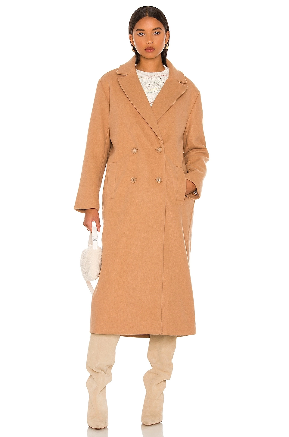 Steve Madden Isnt It Iconic Coat Camel - Image 2