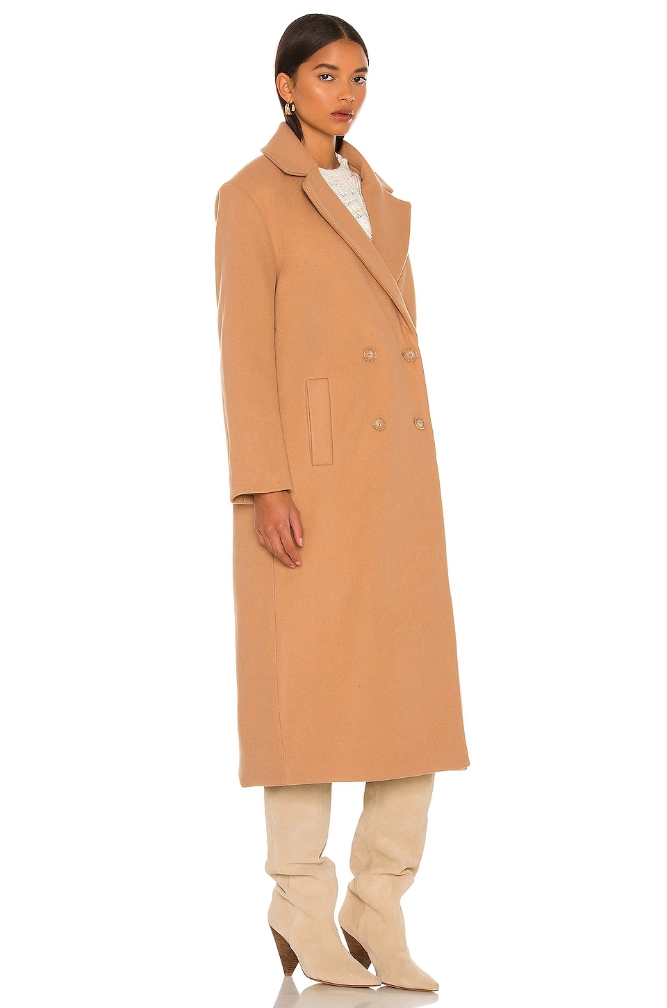 Steve Madden Isnt It Iconic Coat Camel - Image 3