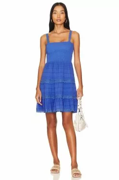 Steve Madden Happy Tiers Dress Amparo Blue