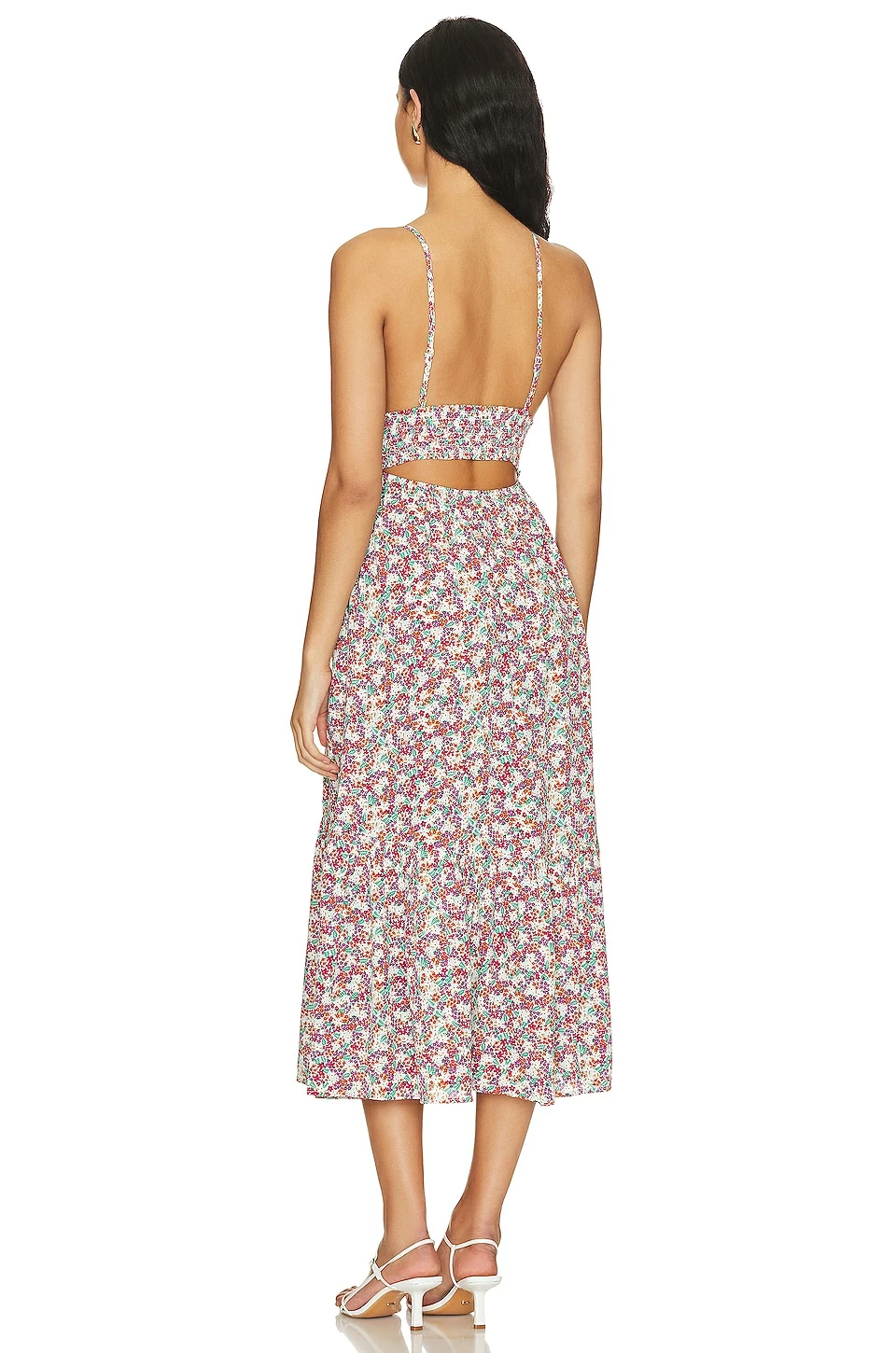 Steve Madden ROBE LISA White Ditsy Floral - Image 3