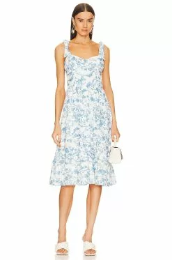Steve Madden Sophia-Rose Dress Faded Blue