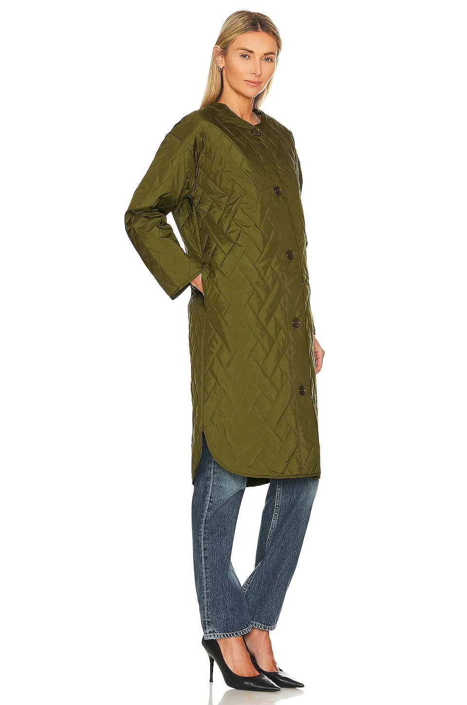 Steve Madden Emerson Jacket Olive Night - Image 2