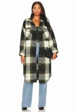 Steve Madden Chloe Shacket Olive Night