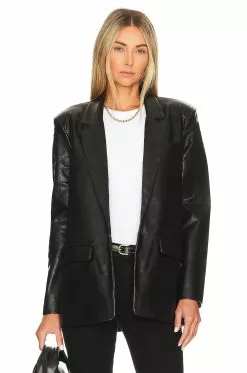 Steve Madden Audrey Blazer Black