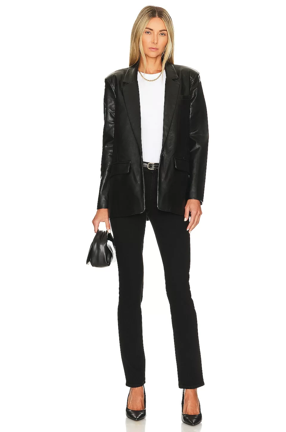 Steve Madden Audrey Blazer Black - Image 5