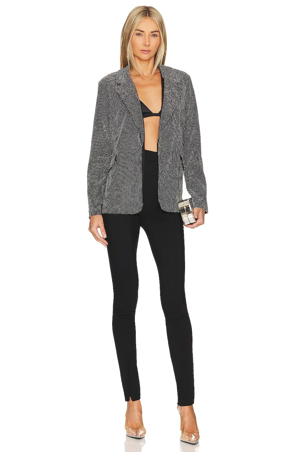 Steve Madden Aya Blazer Silver - Image 4