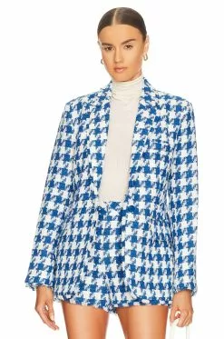 Steve Madden Harlow Jacket Blue Danube