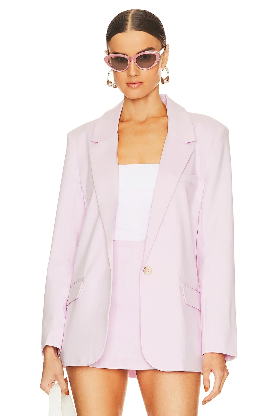 Steve Madden Kaira Blazer Pink Tulle