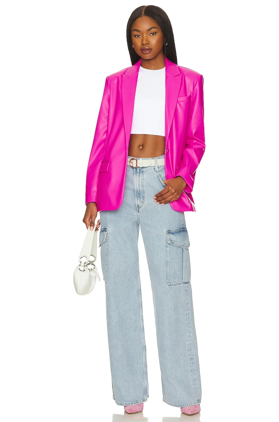 Steve Madden Audrey Jacket Pink Glo - Image 5