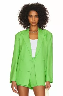 Steve Madden Baldwin Blazer Green