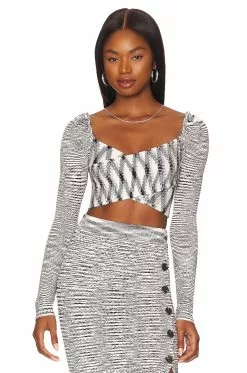 Steve Madden Mary Kate Top Black