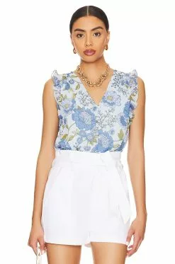 Steve Madden Loretta Top Vintage Blue