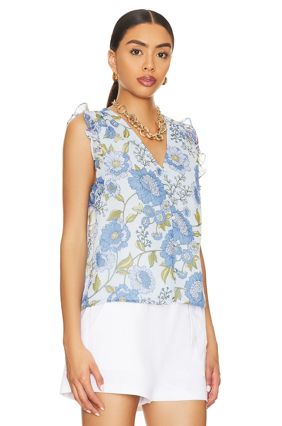 Steve Madden Loretta Top Vintage Blue - Image 2