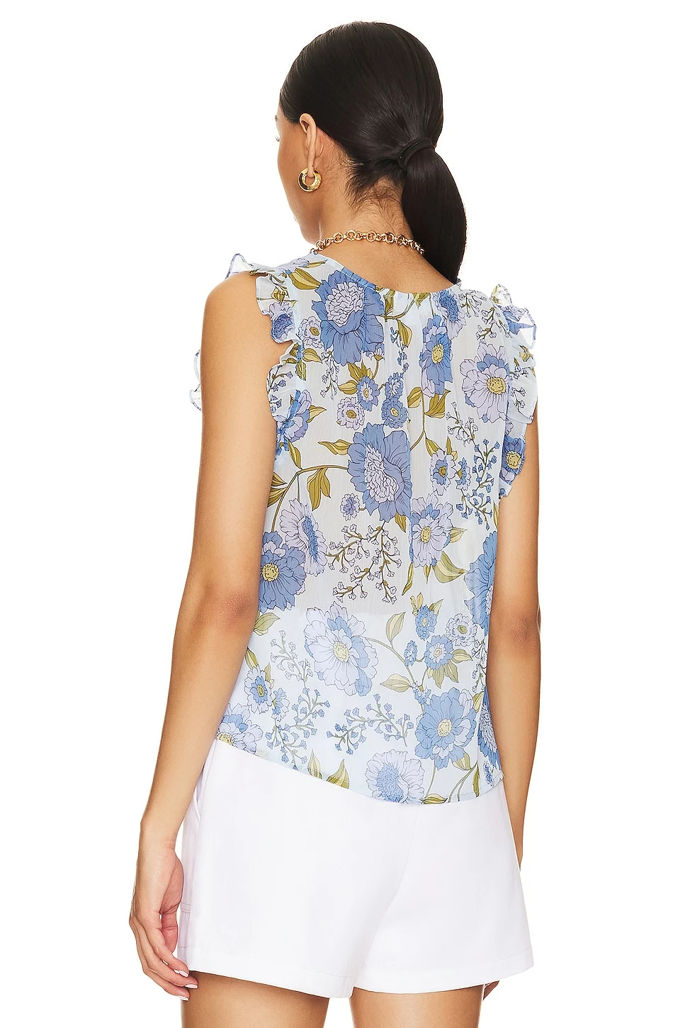 Steve Madden Loretta Top Vintage Blue - Image 3