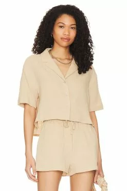 Steve Madden Paloma Top Khaki
