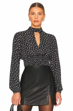 Steve Madden Olivia Top Black