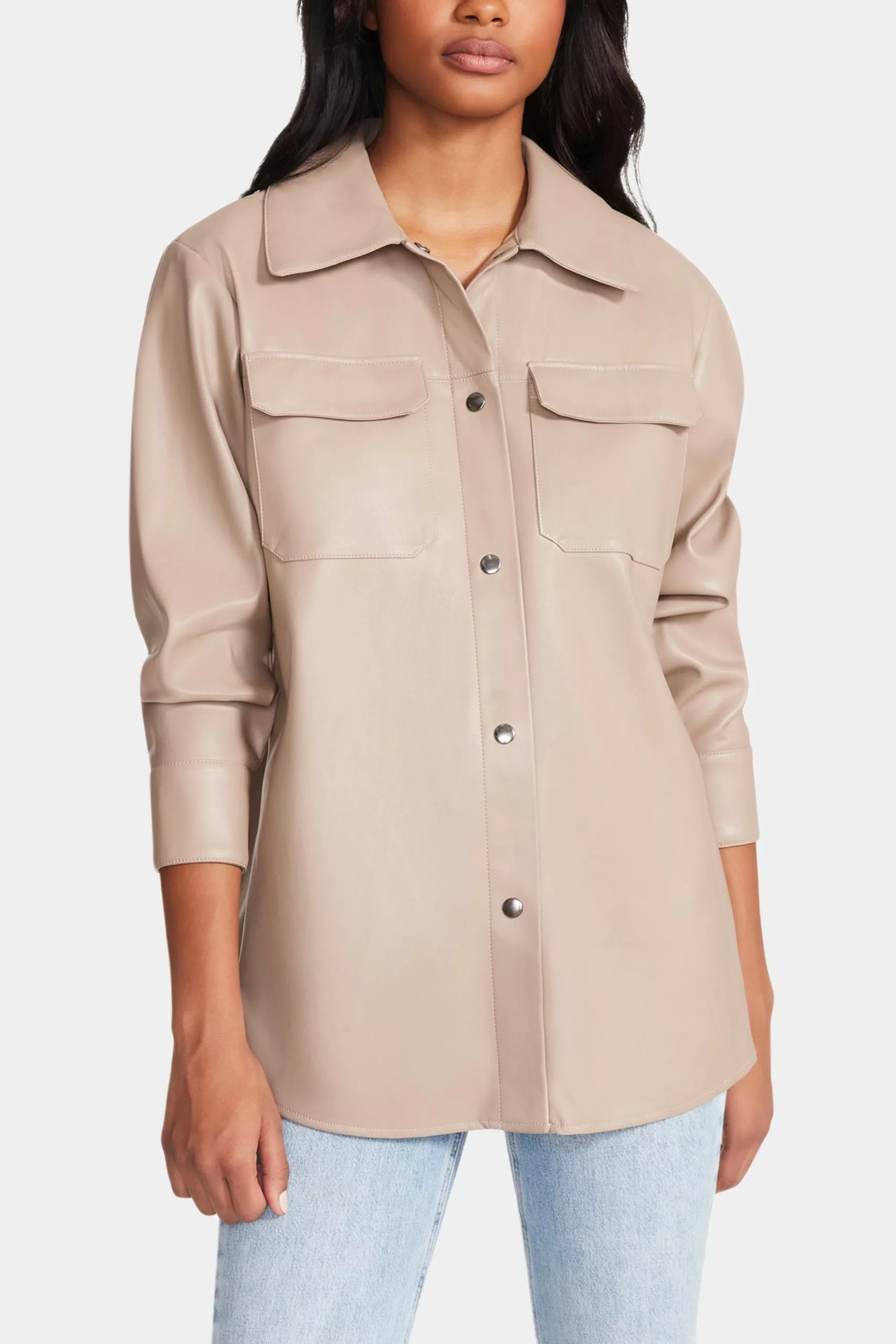 Steve Madden Faux Good Measure Shacket