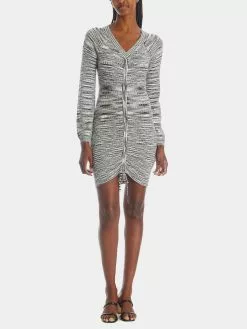 Steve Madden Sophie Space Dyed V-Neck Dress