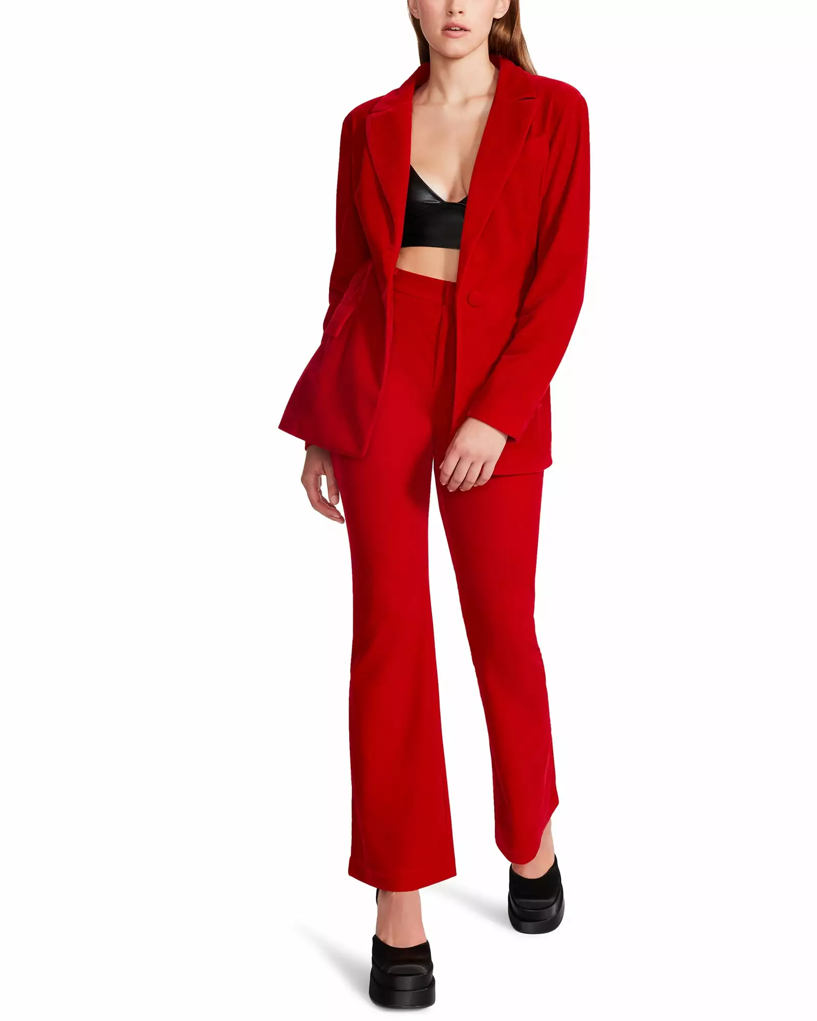 Steve Madden Fit And Flare Velvet Pant - Image 12