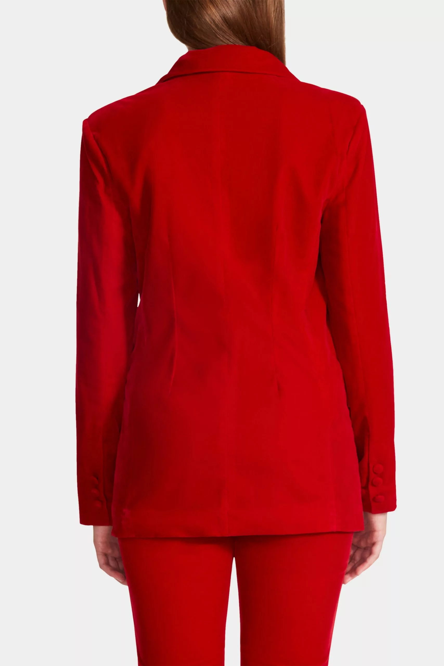 Steve Madden Fitted Velvet Blazer - Image 8