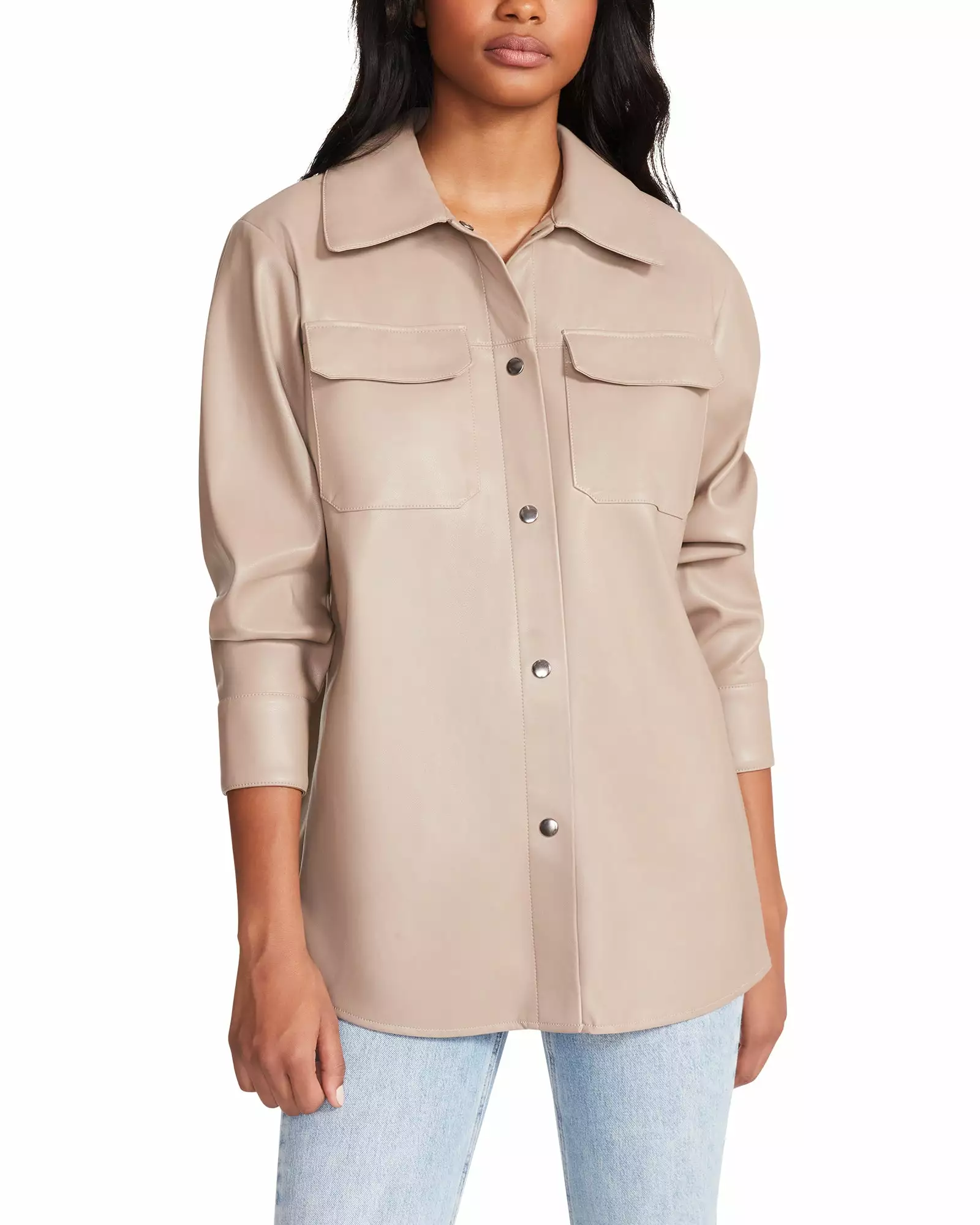Steve Madden Faux Good Measure Shacket - Image 6